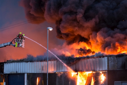 Shurgard Fire at South Croydon