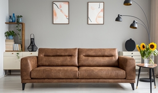 How to store leather furniture