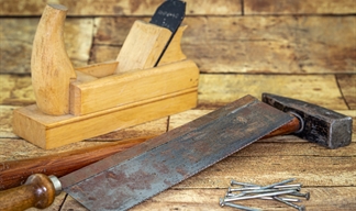 Vintage woodworking tools